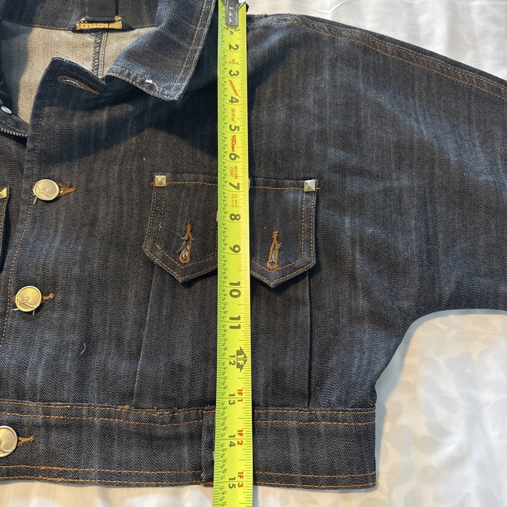 ROCAWEAR WOMEN LONG SLEEVE JEAN JACKET SIZE m - Picture 7 of 7